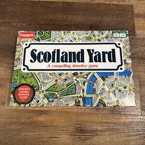 Scotland Yard Board Game (3-6 Players, 10+) EUC Funskool Detective London